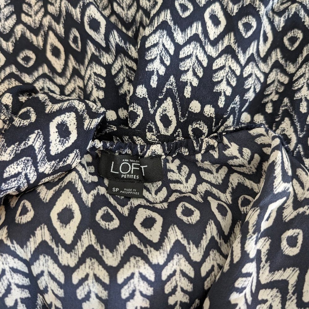 Loft (PETITES) Geometric Pattern Jumpsuit - Picture 13 of 13